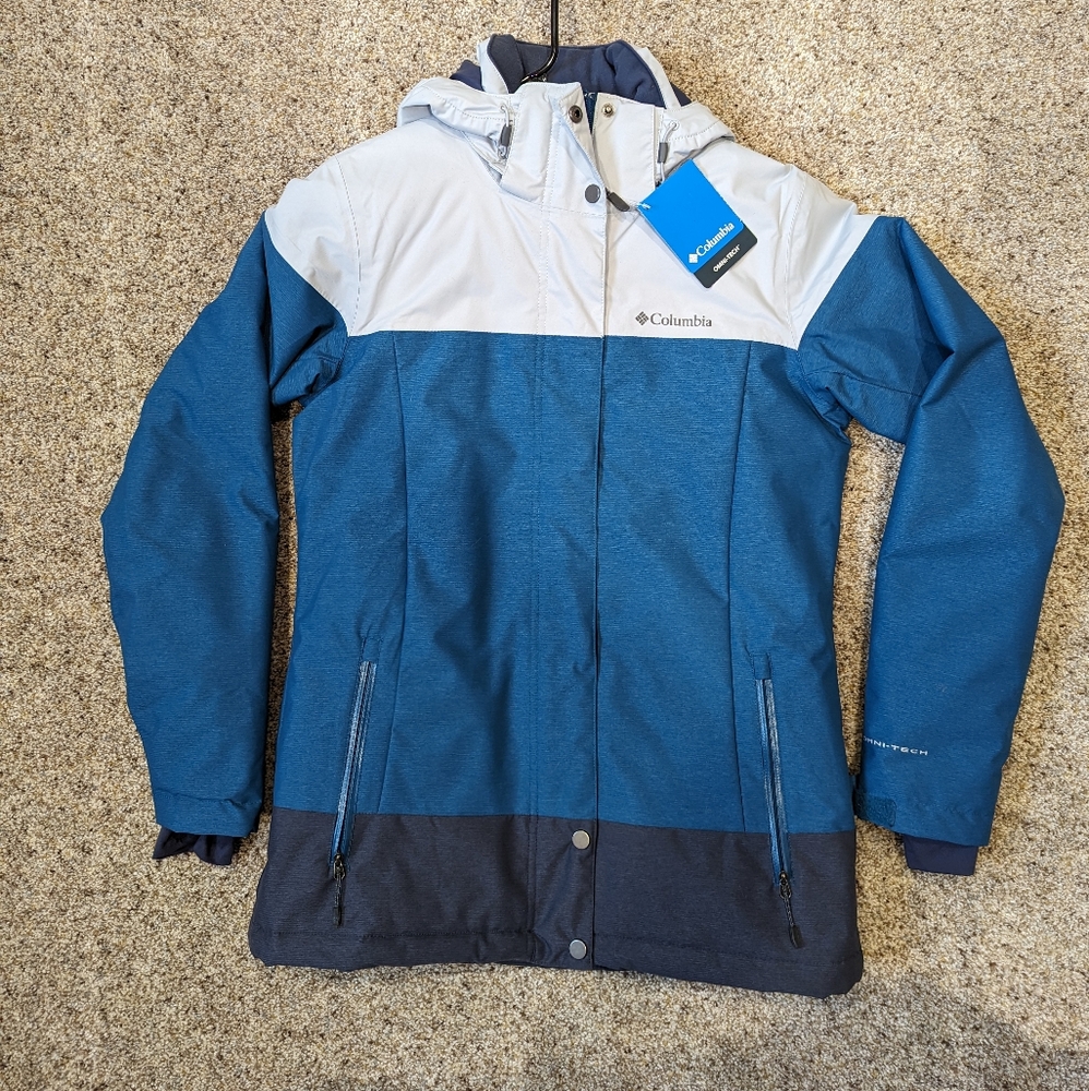 NEW WITH TAGS Columbia women's Omni Heat Winter Jacket  Size Small 💙🤍